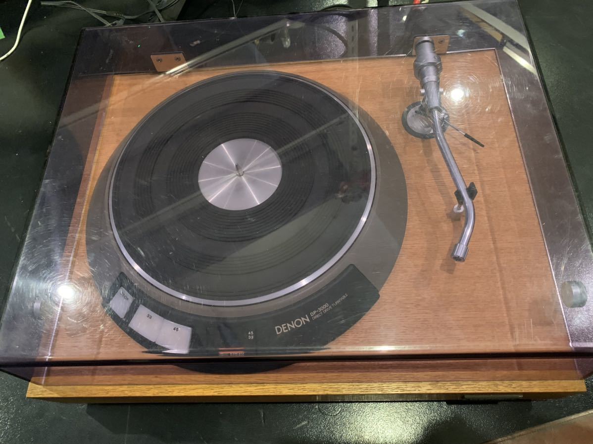 DENON ターンテーブル DP-3700F デノン 極美品 レコードプレーヤー名機