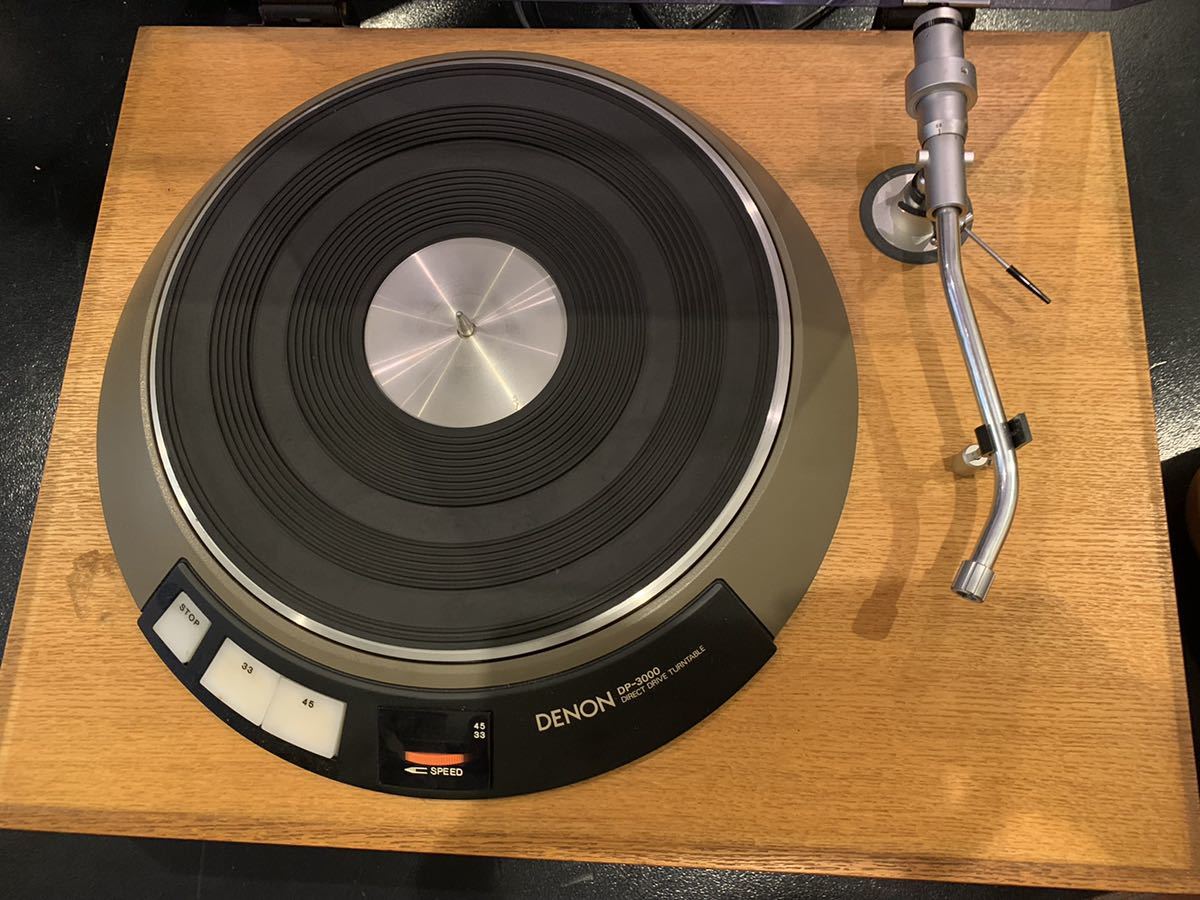 DENON ターンテーブル DP-3700F デノン 極美品 レコードプレーヤー名機