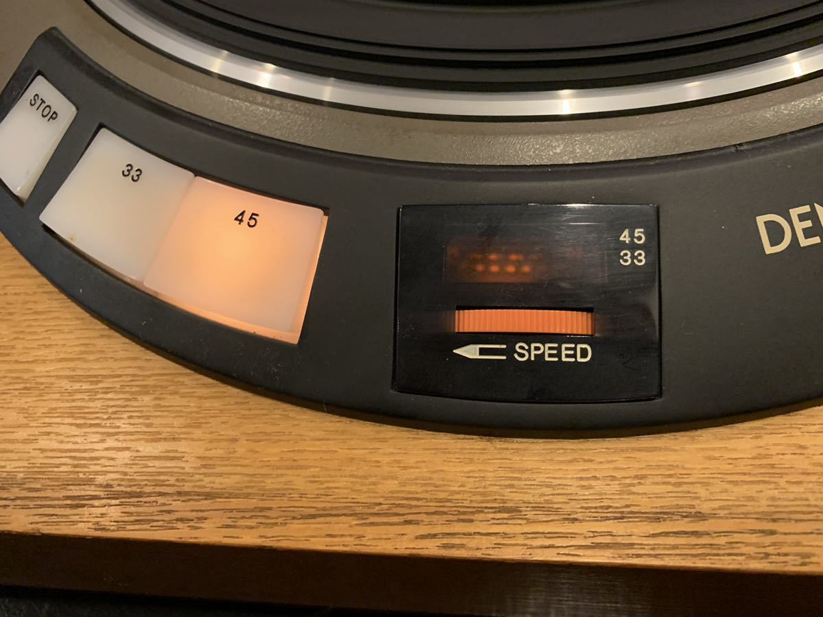 DENON ターンテーブル DP-3700F デノン 極美品 レコードプレーヤー名機