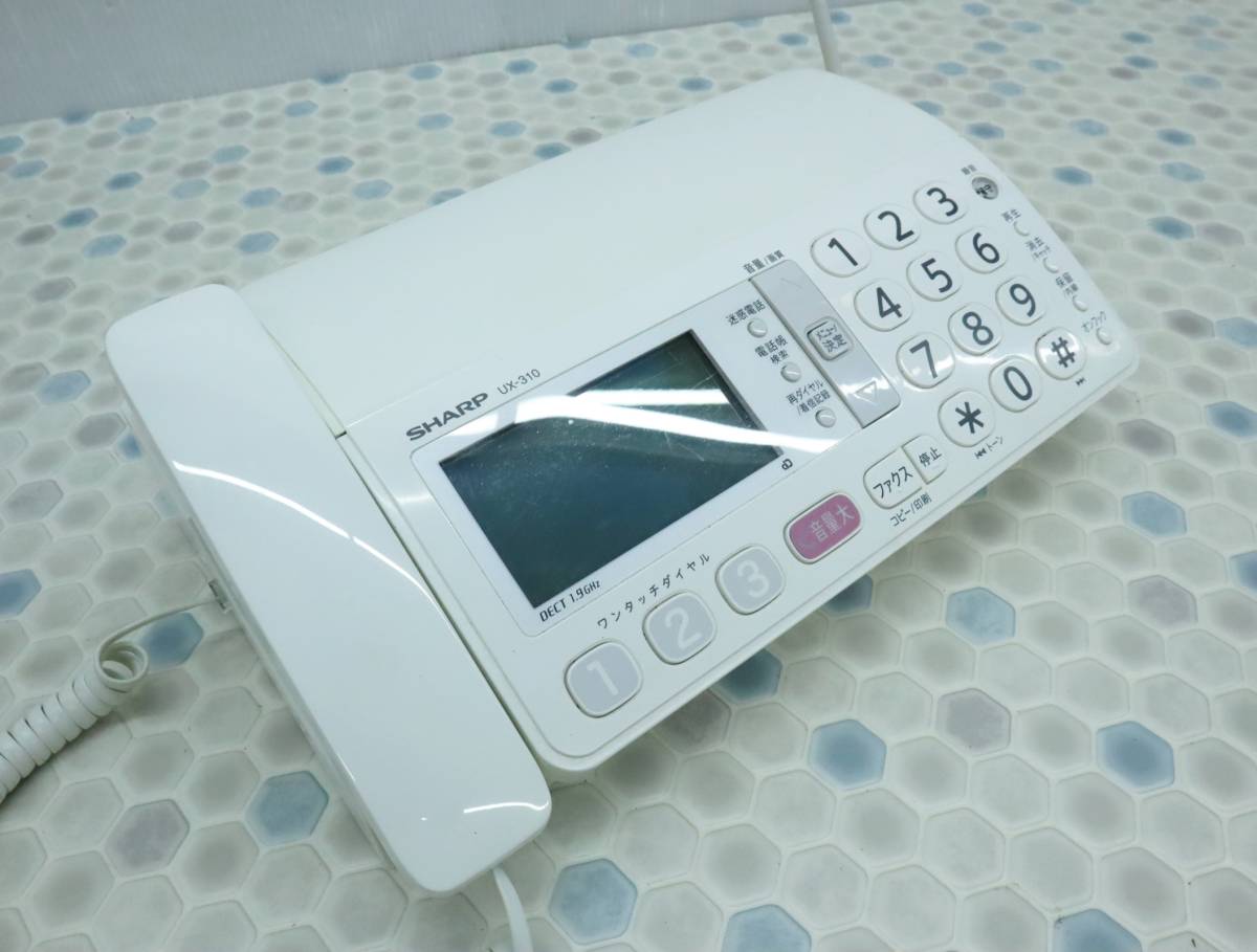 デジタルコードレスファクシミリ SHARP SHARP⁄シャープ UX ◇中古 