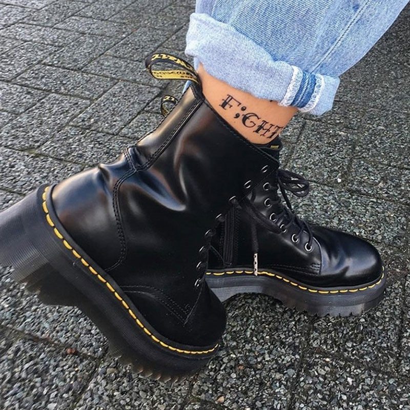 Dr. Martens JADON ドクターマーチン ジェイドン 厚底 ブーツ 8 ホール