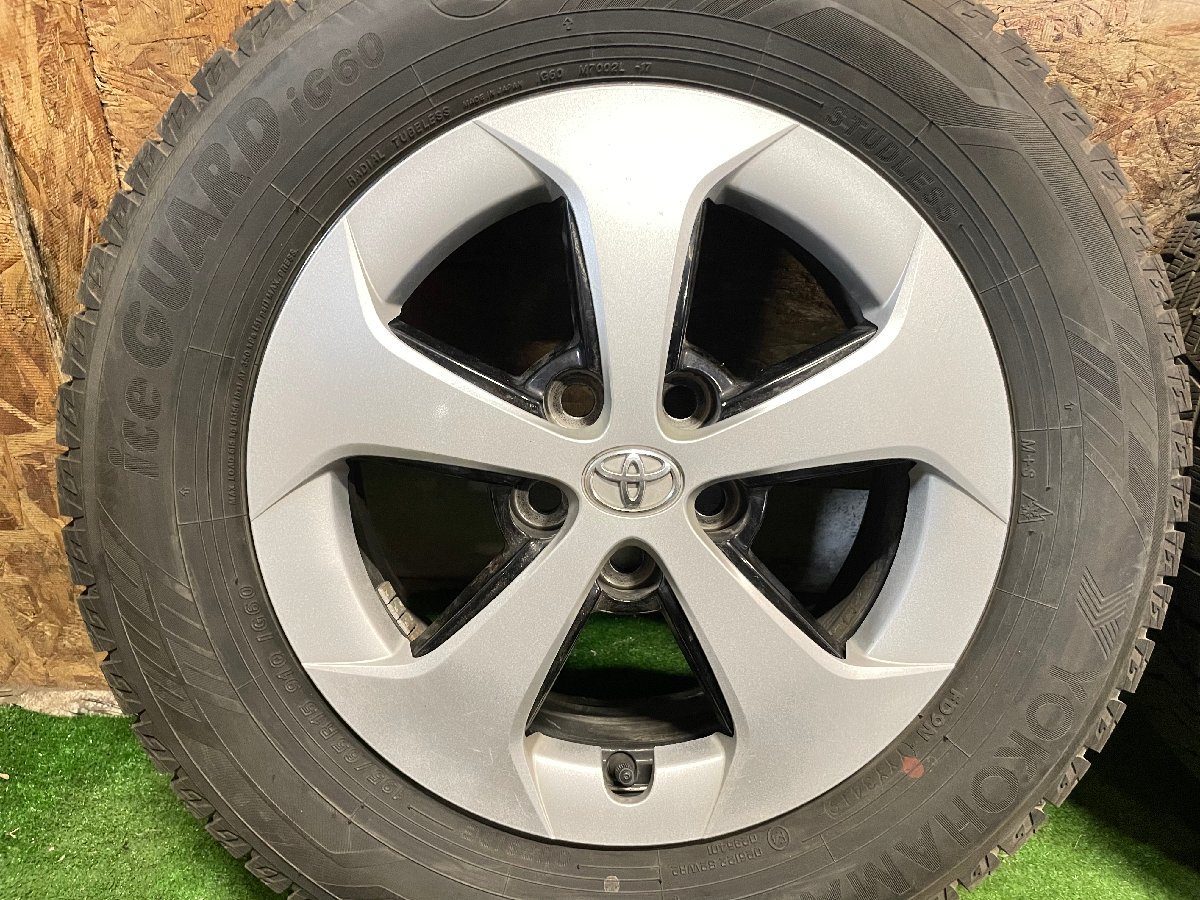 タイヤ、ホイール 195/65R15 30プリウススタッドレスバリ山