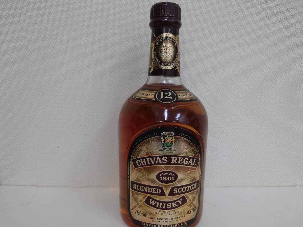 12年 シーバスリーガル リーガル : 750ml 43度 旧ボトルシーバス 