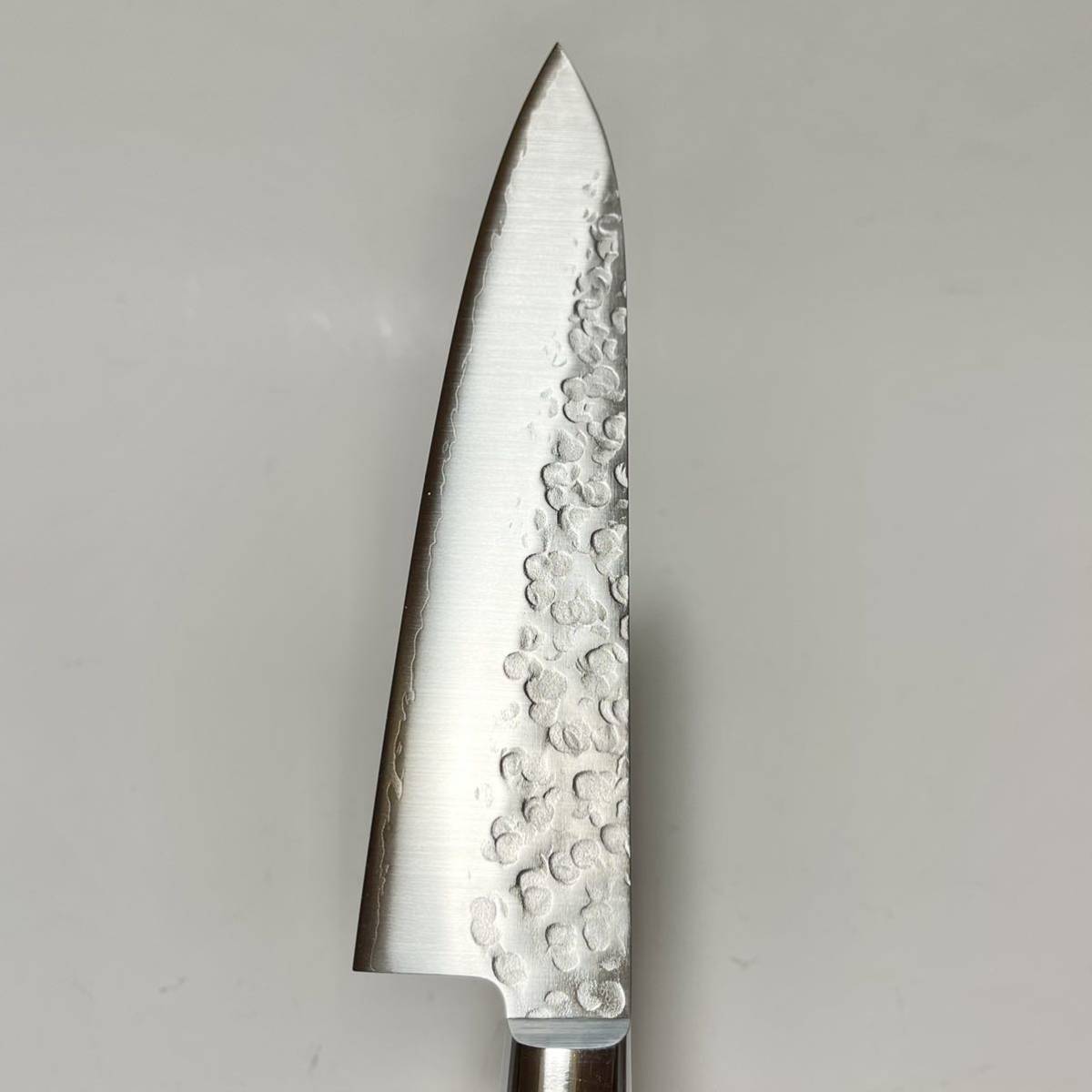 越前数馬作 V10スペシャル牛刀180mm 鎚目打 口金付 #高村刃物 #日本製 #