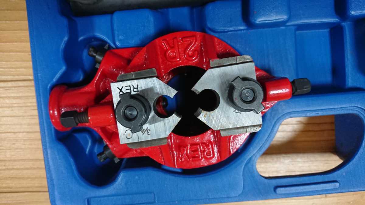 ねじ切り機 手動 パイプねじ切り器 REX レッキス 手動ねじ切り機 2R 