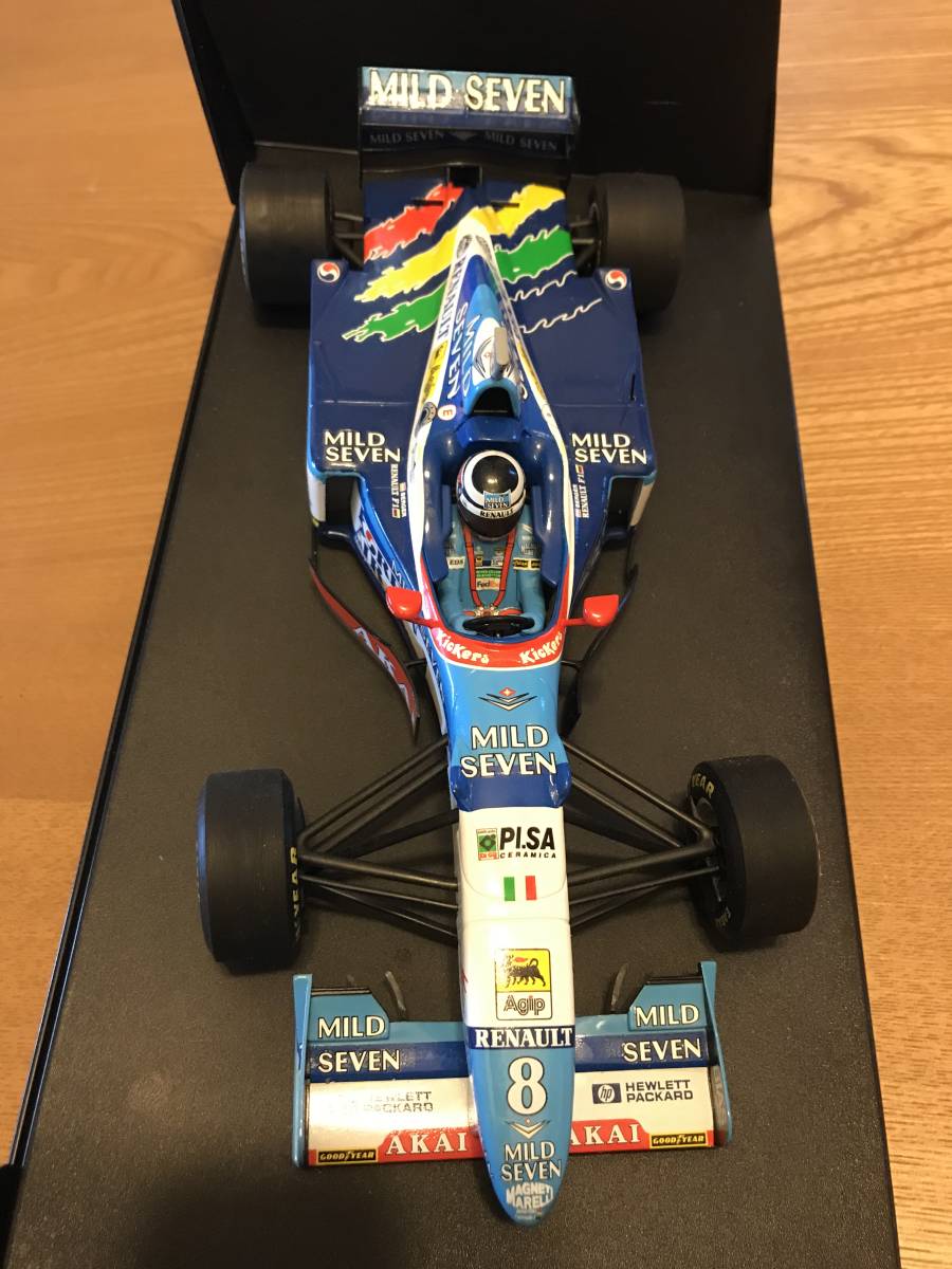 1/18 MINICHAMPS MILD SEVEN ベネトン ルノー B197 #8 G.ベルガー