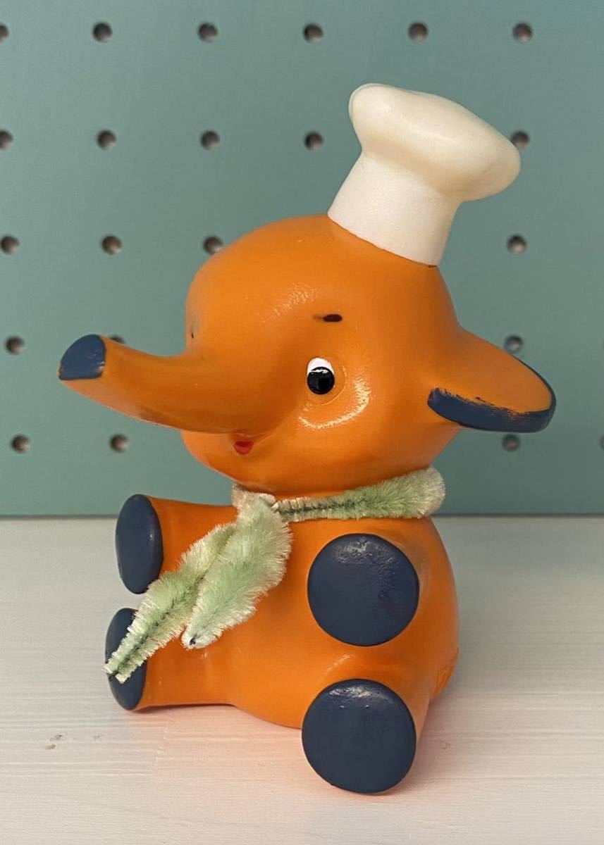 サトちゃん 昭和レトロ ソフビ 佐藤製薬 当時物 メルヘン MP コック