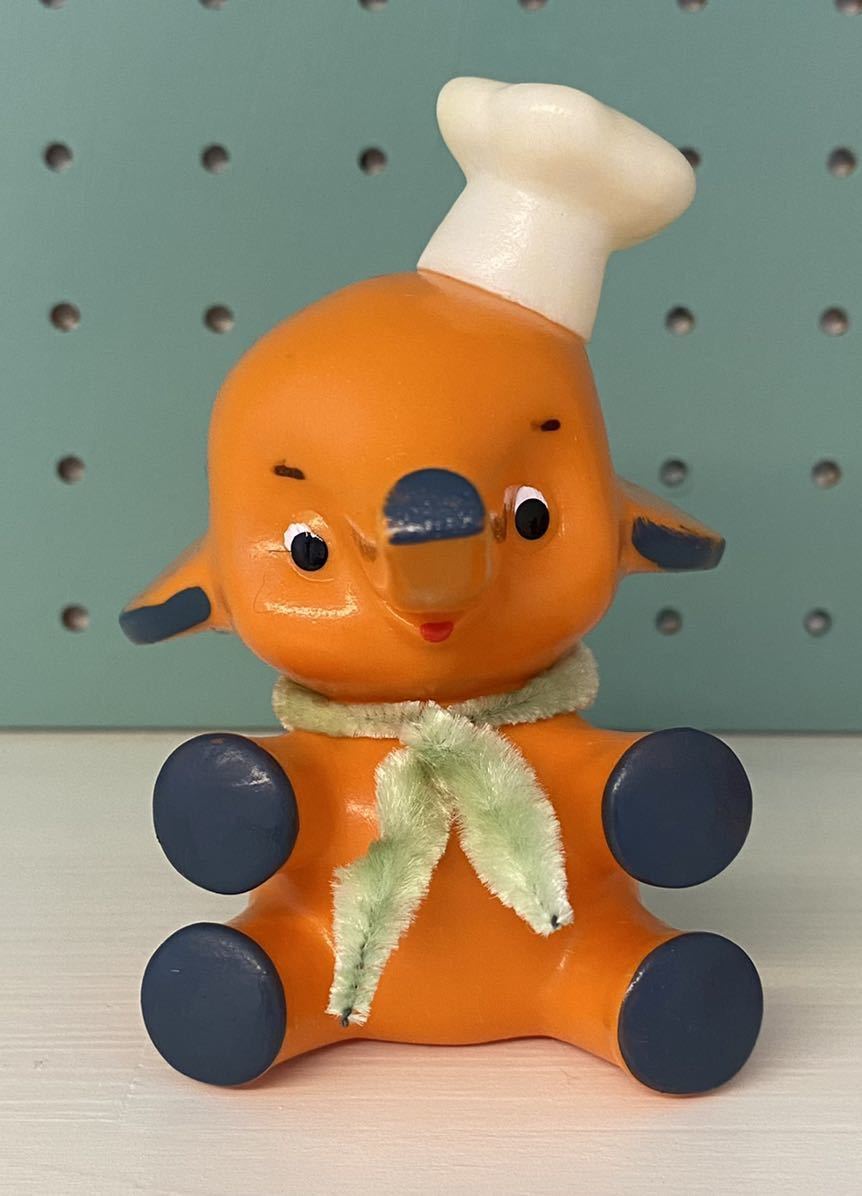 サトちゃん 昭和レトロ ソフビ 佐藤製薬 当時物 メルヘン MP コック
