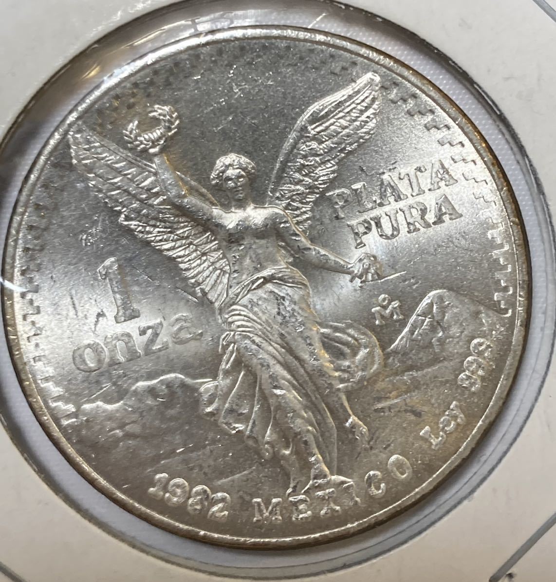 メキシコ 1オンス 純銀 リベルタード銀貨 - 0 メルカリ 1985年 Yahoo