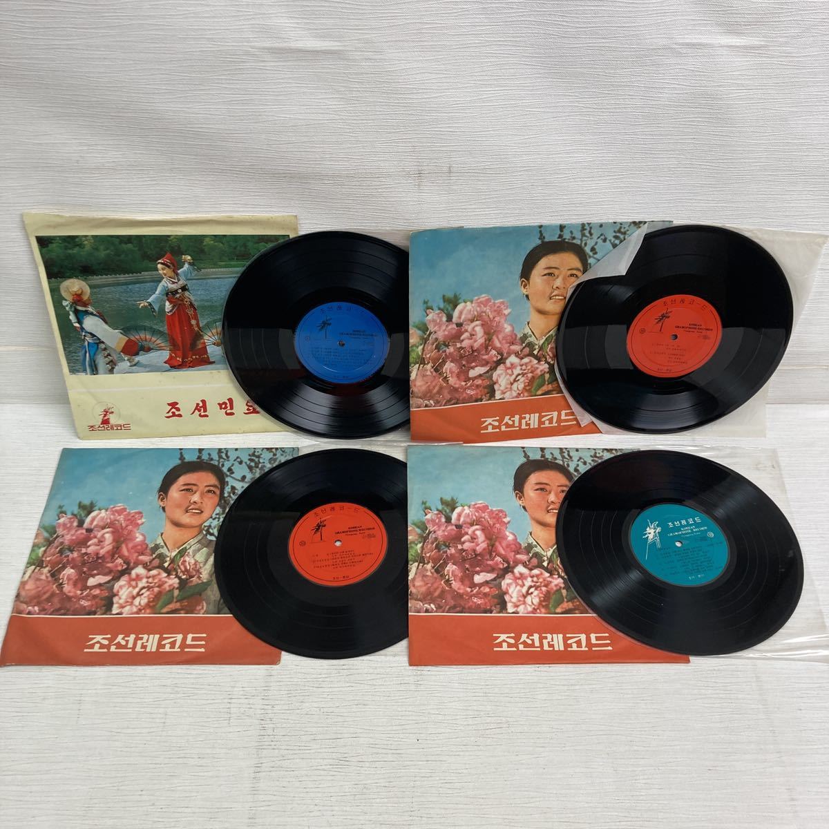 Y0709A4 朝鮮 輸入盤 KOREAN GRAMOPHONE SP レコード 12枚 セット/革命 