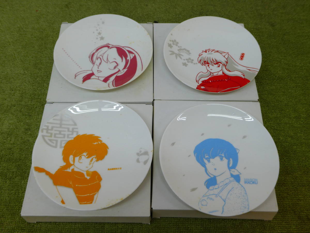 091-R10) 未使用品 うる星やつら 犬夜叉 らんま1/2 めぞん一刻 19cm  