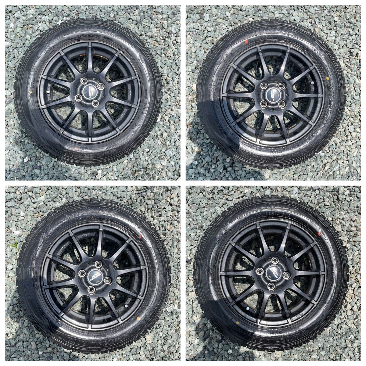 175&frasl;65R14 冬タイヤ 軽自動車コンパクトカー用アルミ付き4本組 スタッドレス スタッドレスタイヤ コンパクトカーに 公式通販 安い商品を通販 | 175&frasl;65R14」の人気商品一覧 アルミ スタッドレスホイールセット 175／65r14 175&frasl;65&frasl;R14 wm02 スタッドレス（対応車種メーカースバル