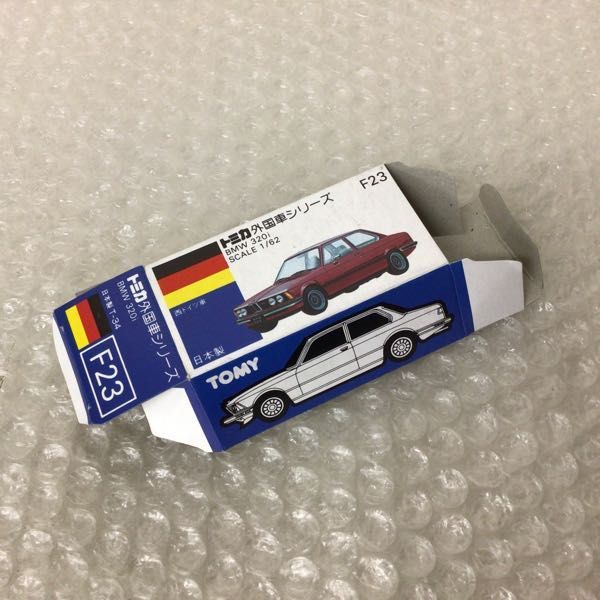 3980)トミカ 青箱 日本製 BMW 320i 一般輸出 ワイドホイール仕様