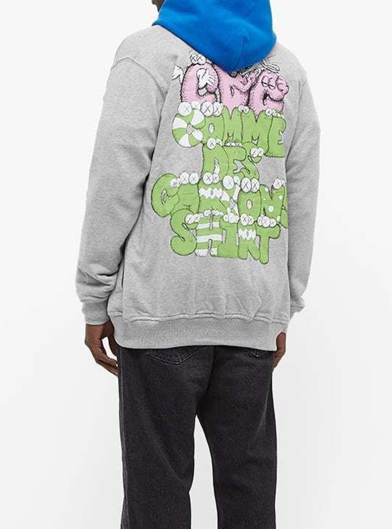 新品 COMME des GARCONS Shirt x KAWS スウェット ブルゾン L 