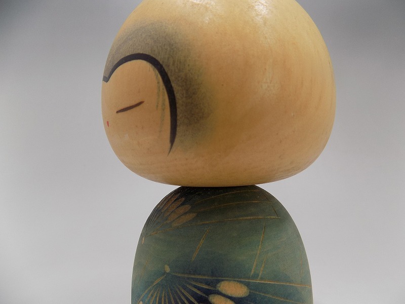 ☆創作こけし 川瀬裕志作 春雨 高さ20センチ 作家物 民芸品 (こけし