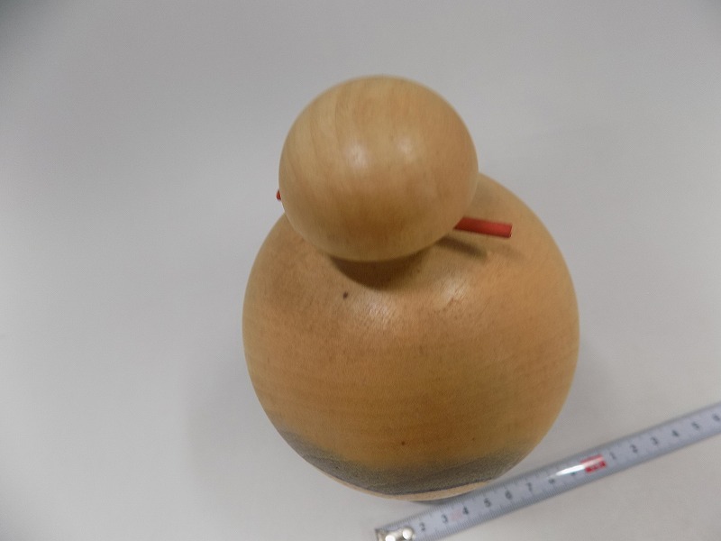 ☆創作こけし 川瀬裕志作 春雨 高さ20センチ 作家物 民芸品 (こけし