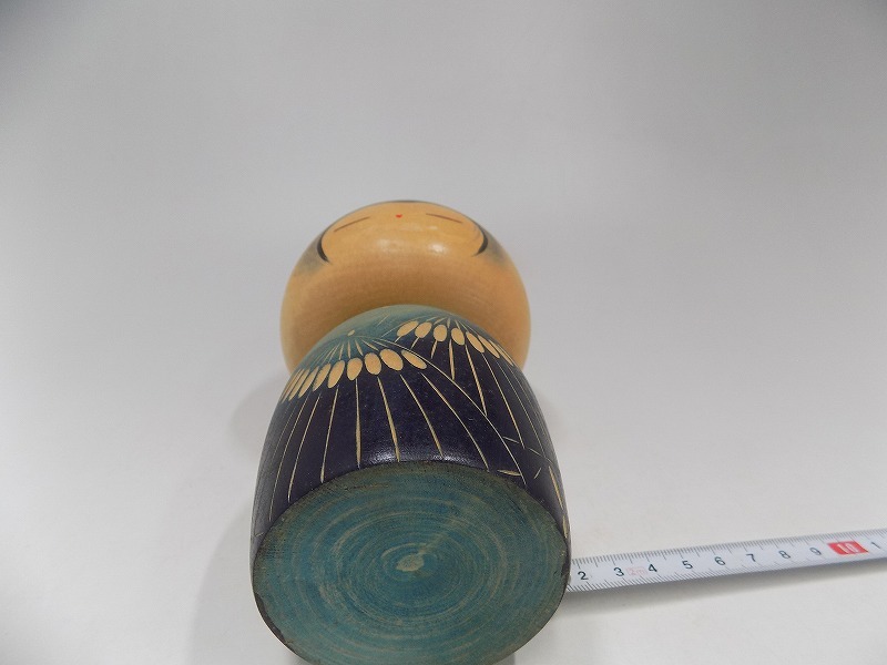 ☆創作こけし 川瀬裕志作 春雨 高さ20センチ 作家物 民芸品 (こけし
