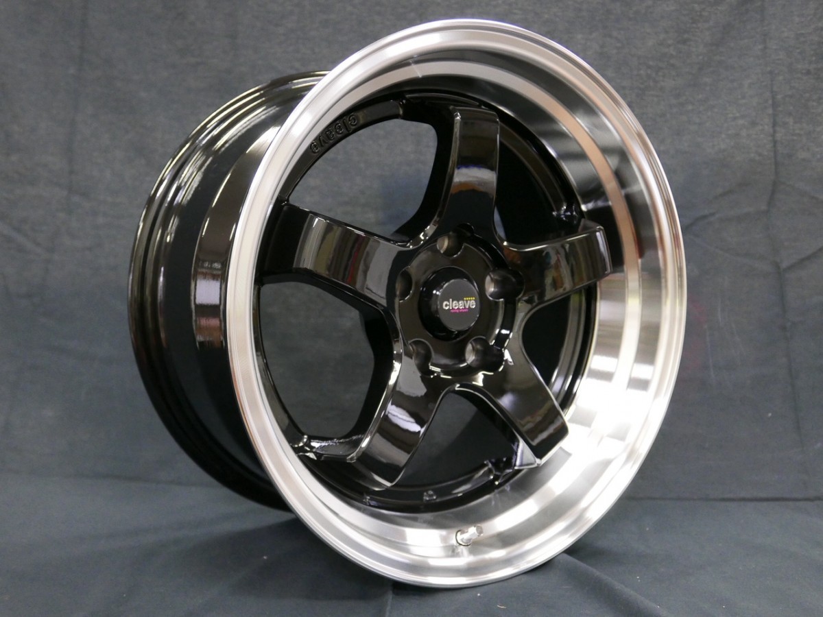 FL53 CLEAVE RACING 5H-114.3 +18 racing 18x9.5J cleave ジーエス 