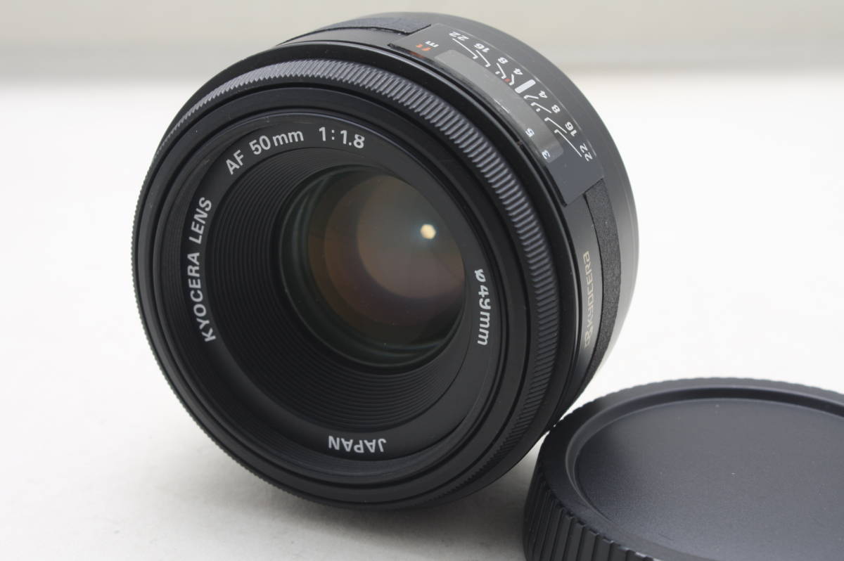  京セラ AF 50mm F1.8(京セラ、コンタックス)｜売買されたオークション情報、yahooの商品情報をアーカイブ公開 - オークファン 京セラ、コンタックス