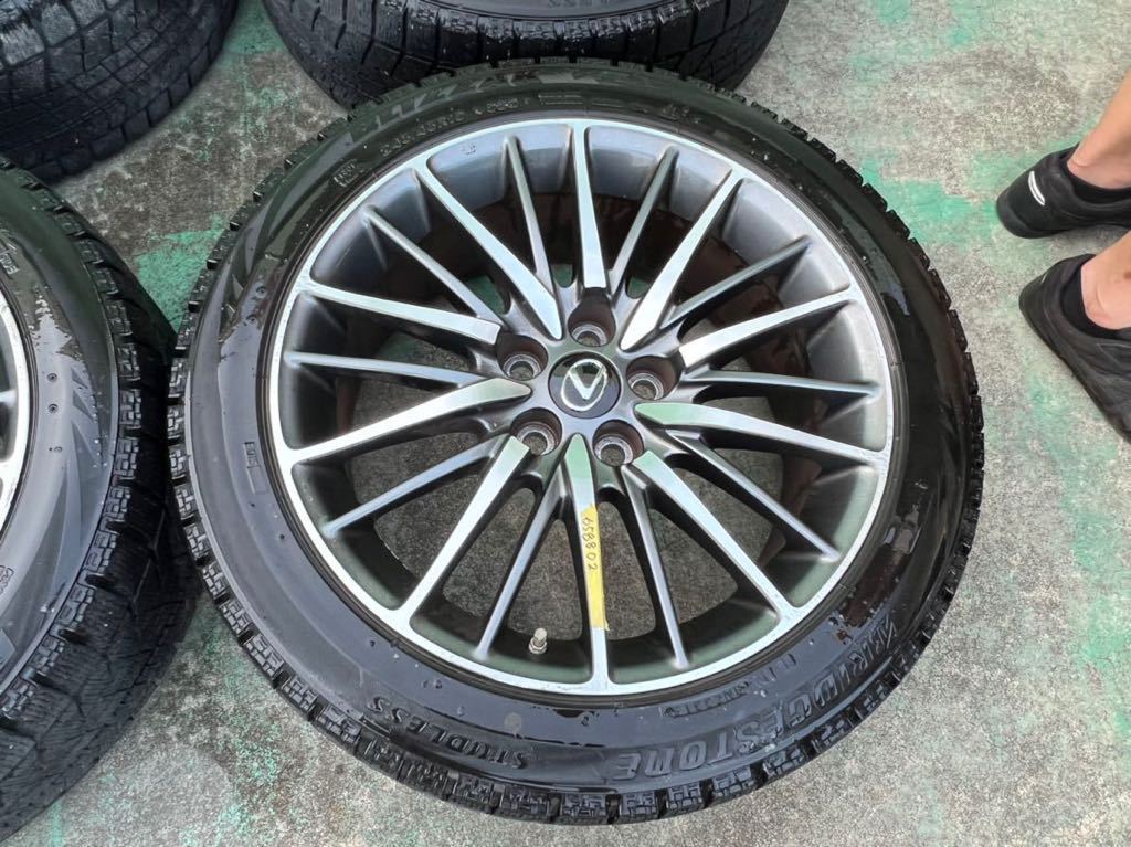 レクサスLS Fスポーツ純正BBS製RV748 19インチPCD120 8J +354本セット