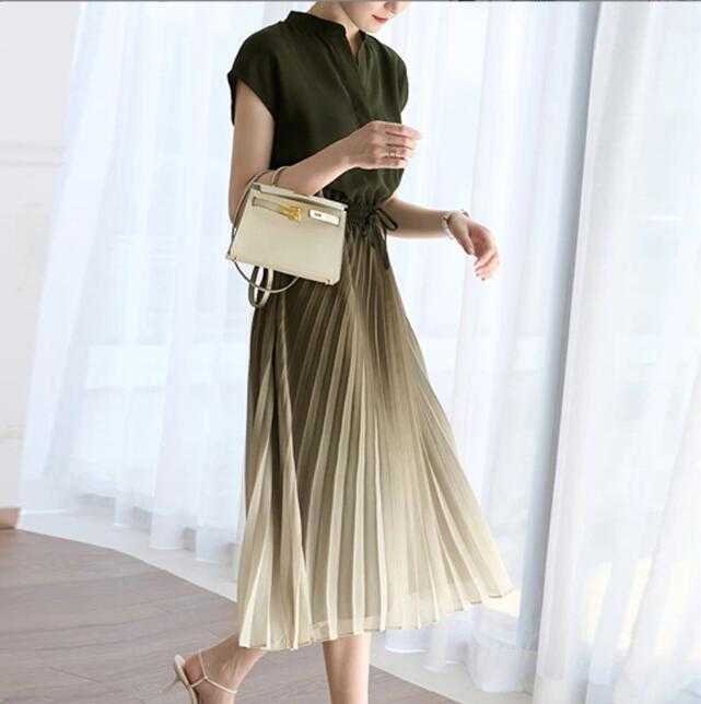  ワンピース ロングワンピース レディース マキシワンピ 半袖 ワンピ L グリーン(Lサイズ)｜売買されたオークション情報、yahooの商品情報をアーカイブ公開 - オークファン Lサイズ
