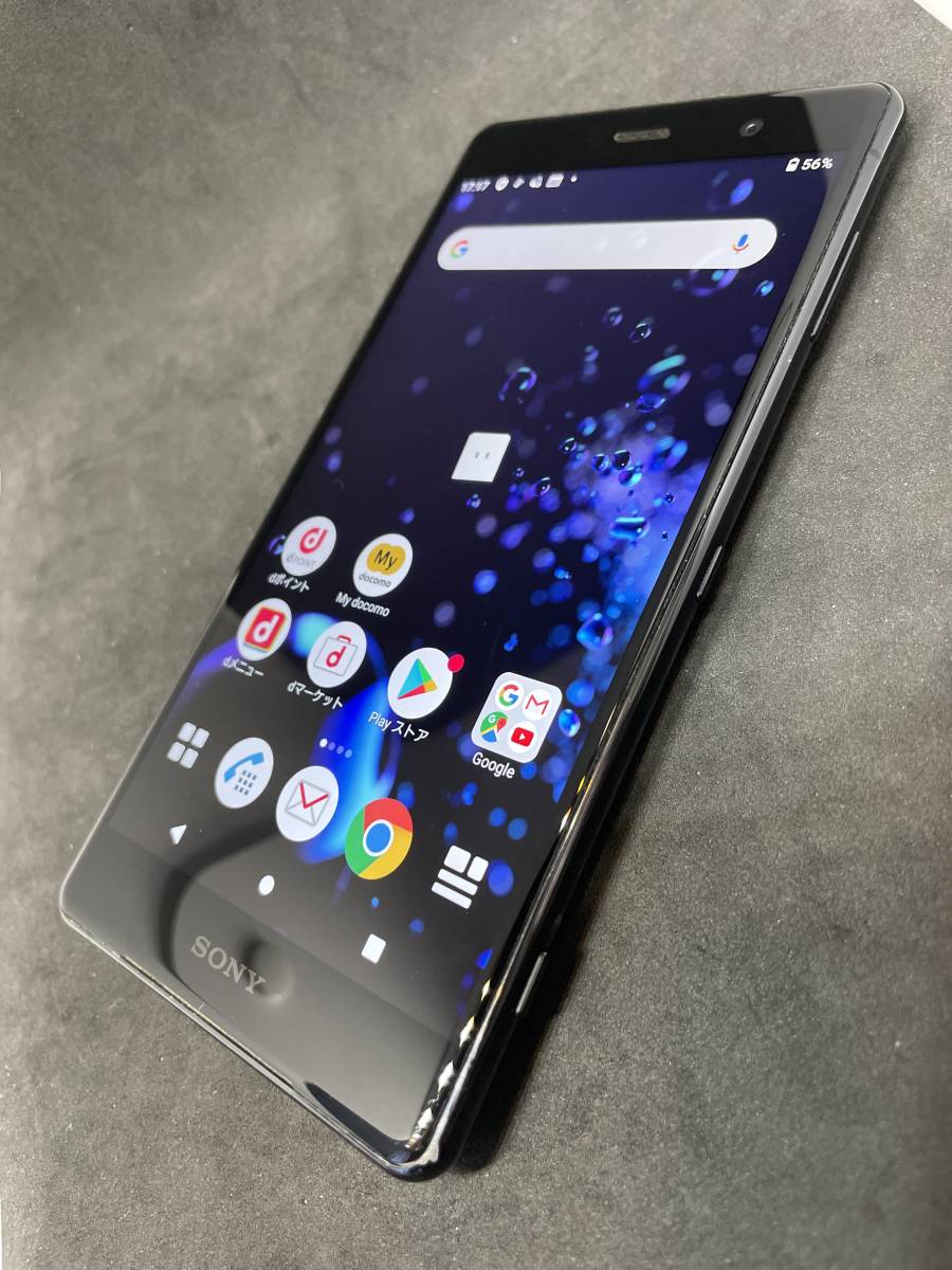 ◯判定 SIMフリー 美品 SO-04K クロムブラック XPERIA XZ2 premium SIM
