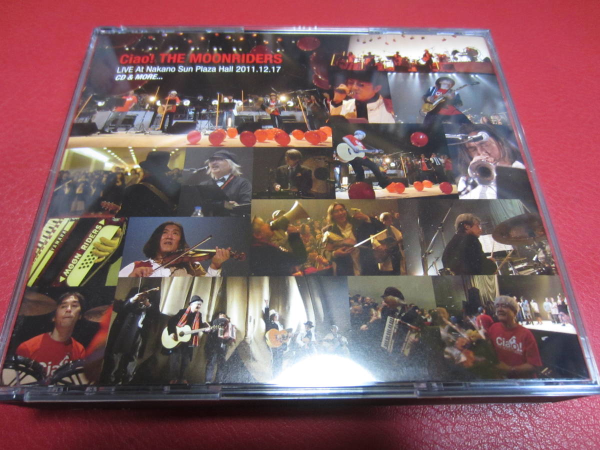 最新作，お買い得 ムーンライダーズ / Ciao THE MOONRIDERS LIVE at NAKANO SUNPLAZA HALL 2011.12.17 CD & MORE...(ムーンライダーズ)｜売買されたオークション情報、yahooの商品情報をアーカイブ公開 - オークファン ま行