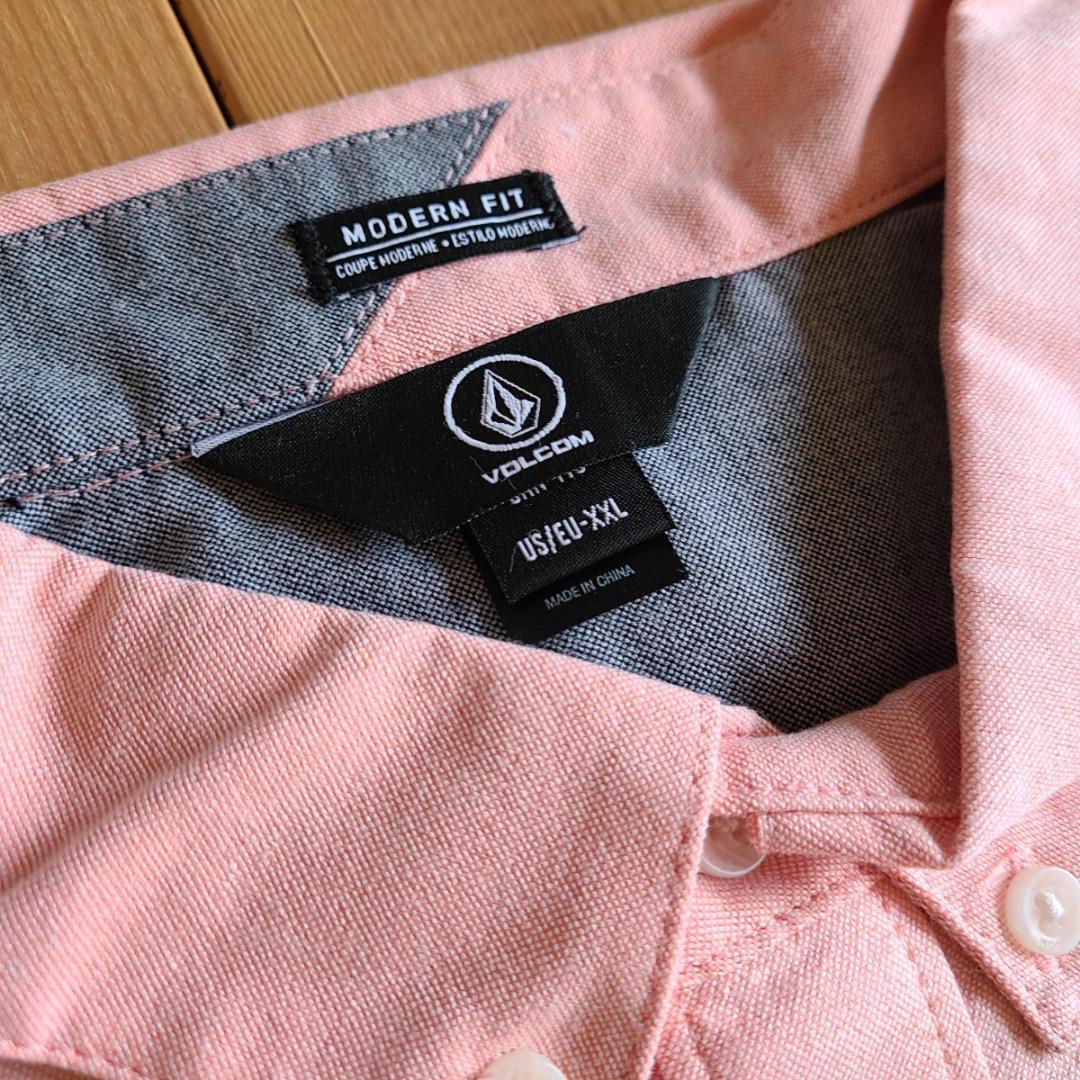 【2枚SET】VOLCOM ボルコム Everett Oxford シャツ /大きいサイズ 2XL(3L) Volcom Everett - Shirt- SS 価格.com