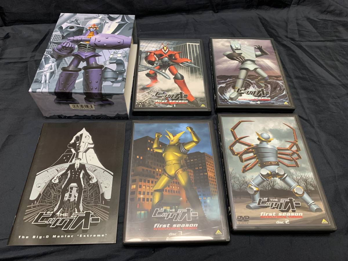 BANDAI EMOTION THEビッグオーDVDfirstS【INTERNATINALver】＋secondS