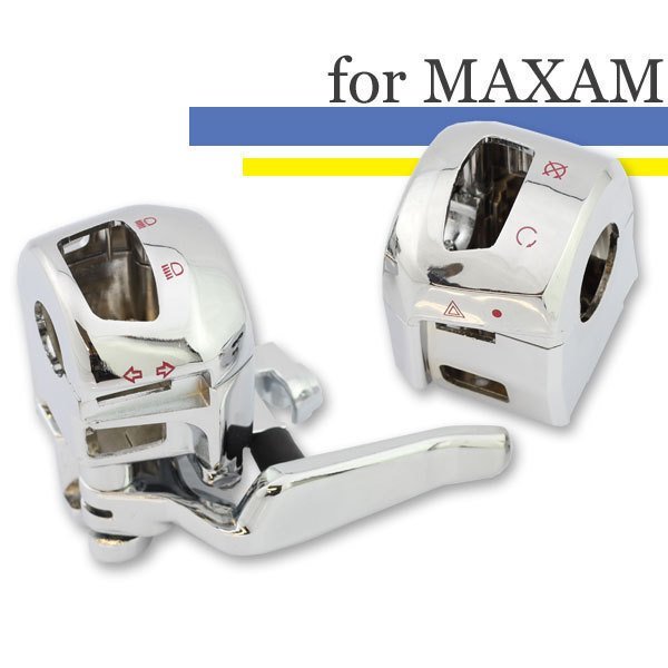 人気SALE，100%新品 マグザム メッキ スイッチボックス カバー SG17J SG21J 左右(ヤマハ用)｜売買されたオークション情報、yahooの商品情報をアーカイブ公開 - オークファン オートバイメーカー別