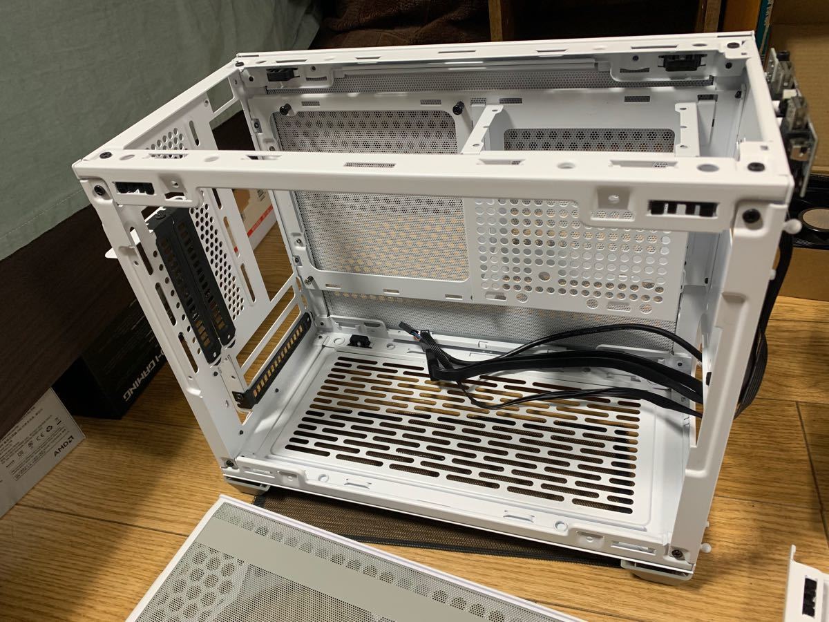 使用少・おまけ付 Cooler Master MasterBox NR200P ホワイト ケース 