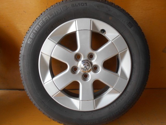 トヨタ純正(TOYOTA) プリウスα前期純正ホイール + DUNLOP(ダンロップ