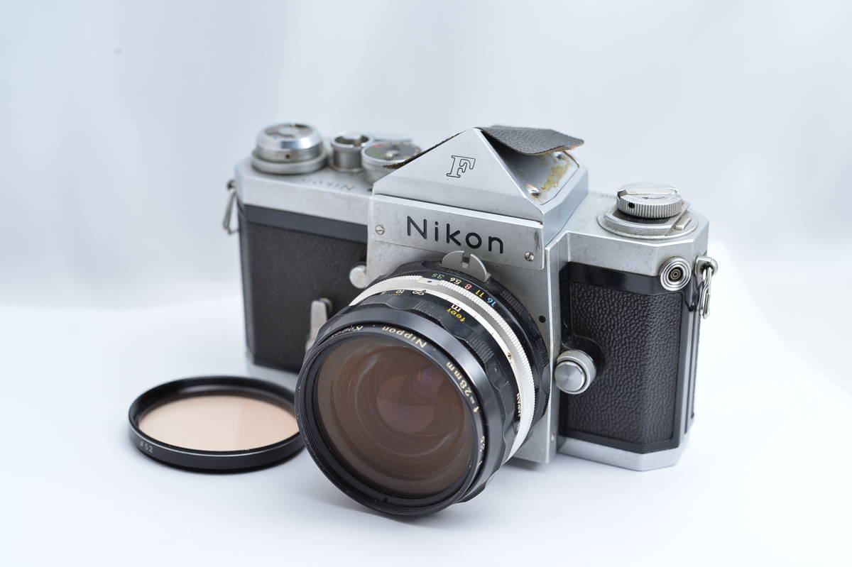 3617 NIKON F 28mm F3.5 ニコン アイレベルファインダー 一眼レフ 