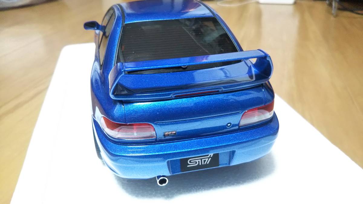 京商 1/18 Samurai スバル インプレッサ 22B STI ミニカー 700台限定 