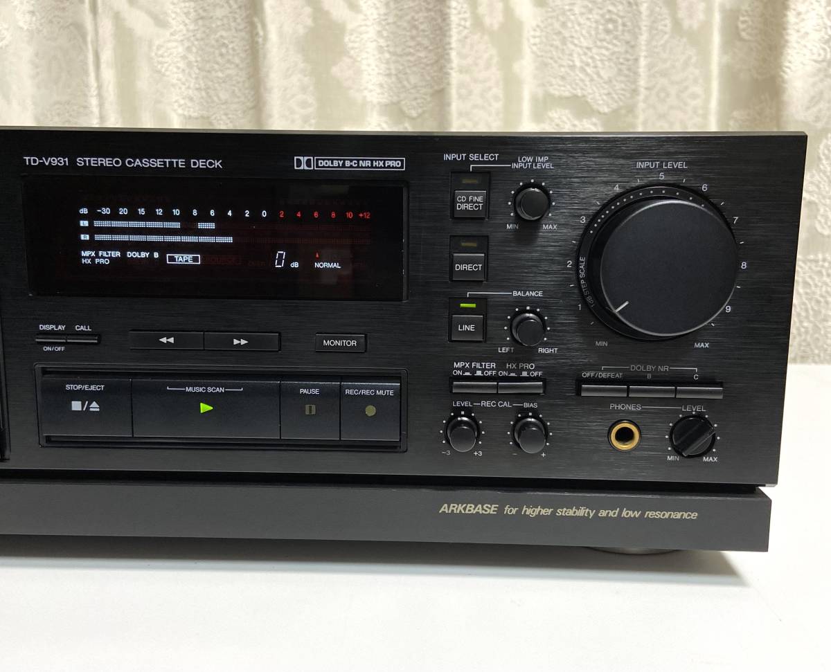 希少 Victor TD-V931 カセットデッキ◇現状品 Victor TD-V931 カセット