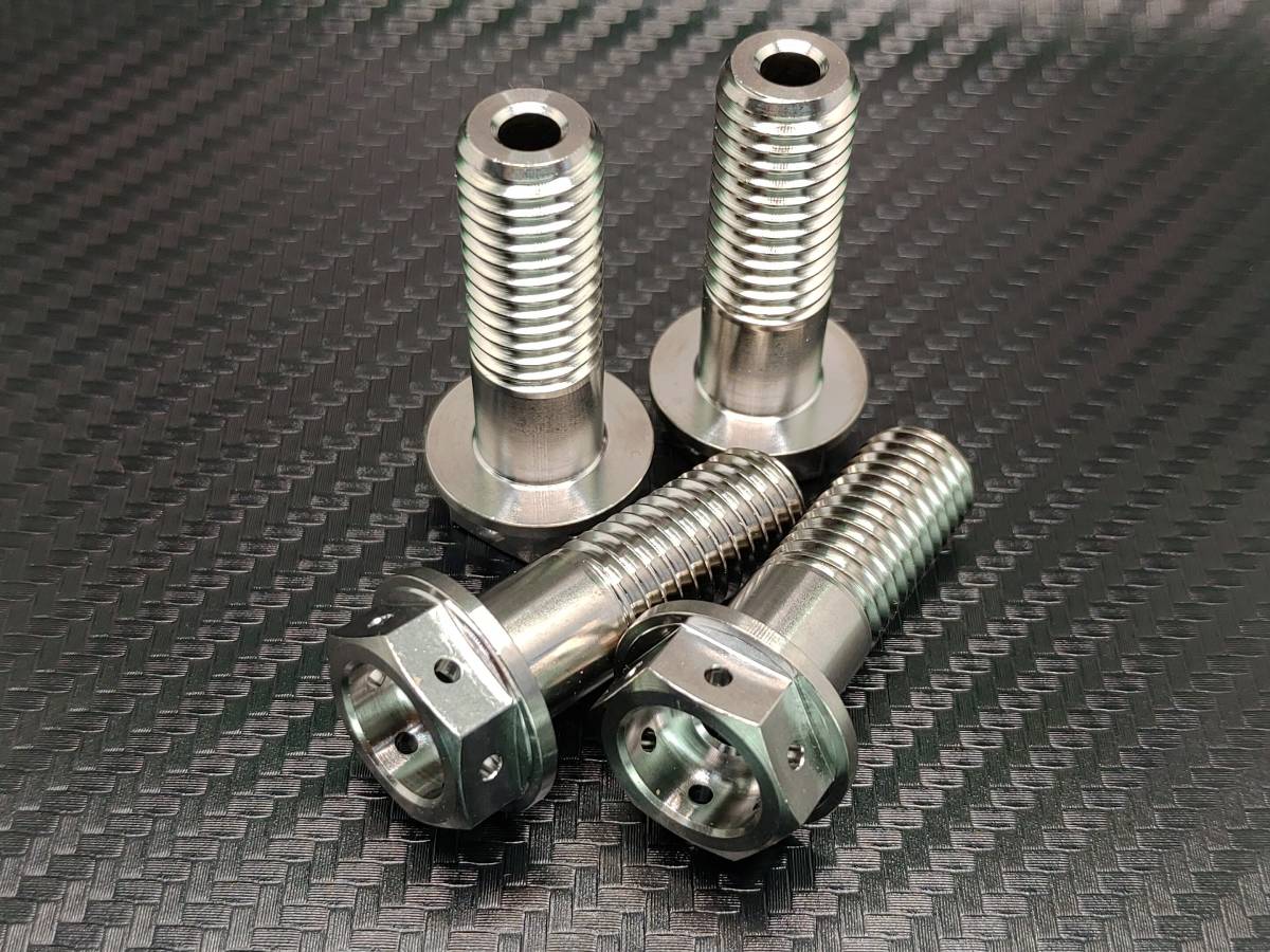 M10 P1.5 フランジボルト 並目 64チタンボルト 64チタン × 30mm チタン