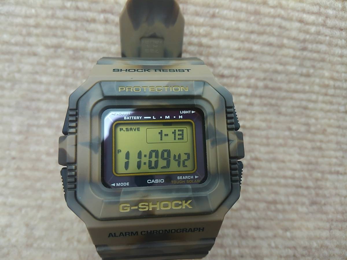 超美品 稼働正常 CASIO G-SHOCK タフソーラー G-5500MC ジャミンカラー 