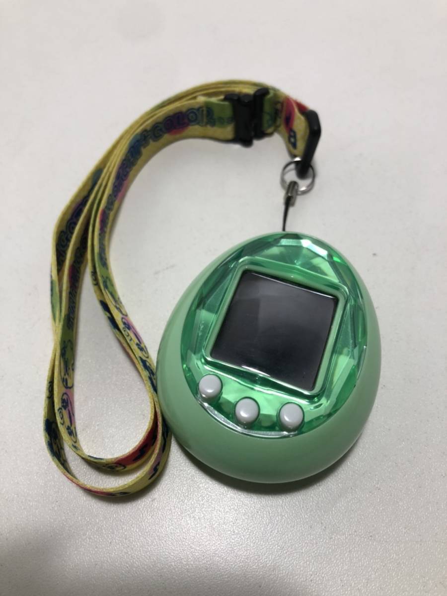 たまごっちID バンダイ タマゴッチ WIZ2004 BANDAI2009 グリーン 通電