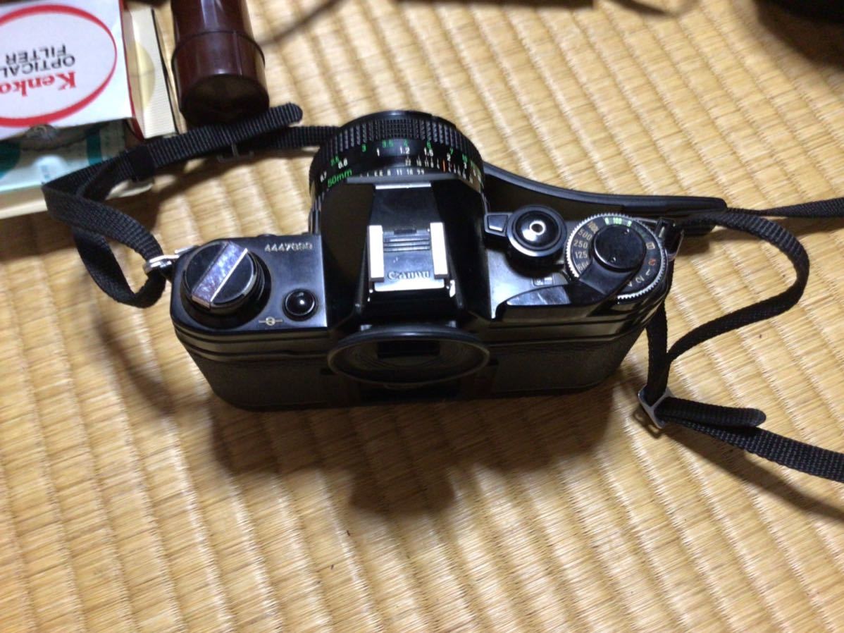 AE-1 Canon 50mm フィルムカメラ レンズ | 1:1.8レンズ付き - 1:1.4