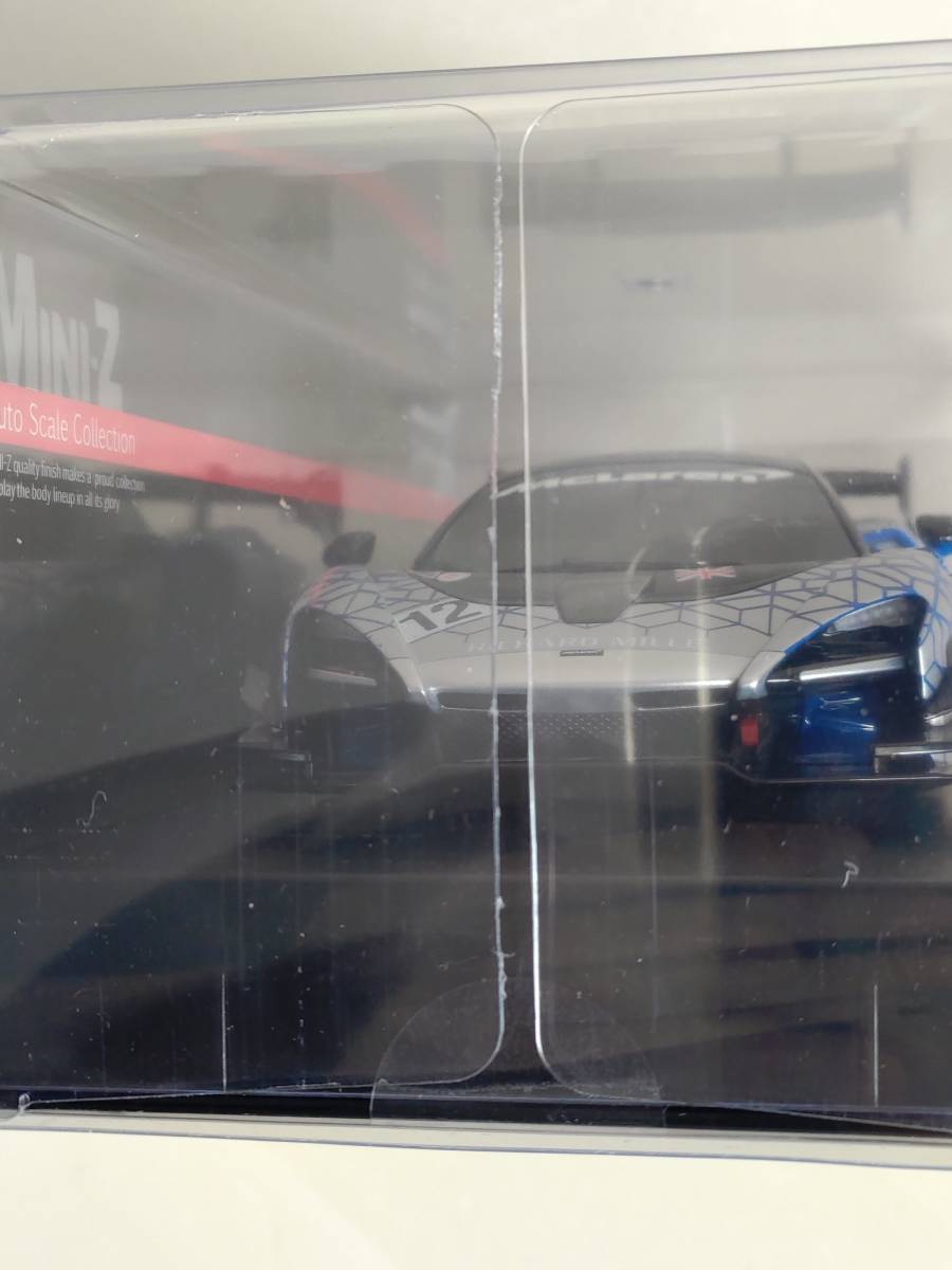 新品☆京商☆ミニッツ☆ボディ☆ASC マクラーレン セナ ブルー☆MR03
