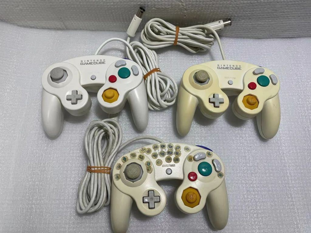 格安，得価 Nintendo／任天堂 ゲームキューブ コントローラー ホワイト DOL-003 2点セット 現状品ジャンク扱い(アクセサリ、周辺機器)｜売買されたオークション情報、yahooの商品情報をアーカイブ公開 - オ アクセサリ、周辺機器