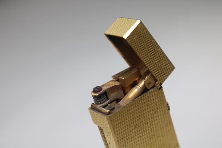 ダンヒル ガスライター dunhill ゴールドカラー ゴールド Dunhill 喫煙