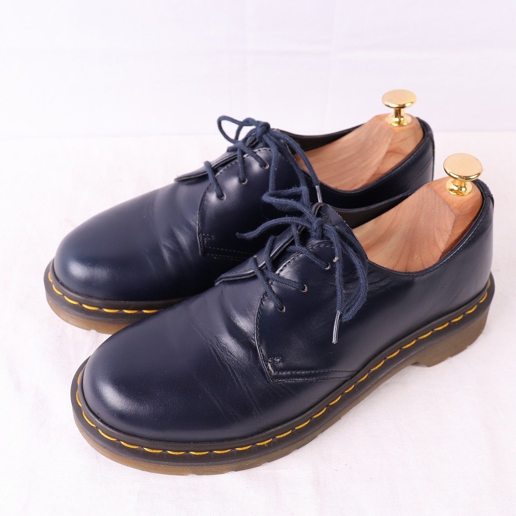 爆買い，お買い得 ドクターマーチン UK6/24.5cm 25.0cm/3ホール 紺 ネイビー メンズ レディース drmartens 古着 dm3636(UK6)｜売買されたオークション情報、yahooの商品情報をアーカイブ公開 - オークファン UK6