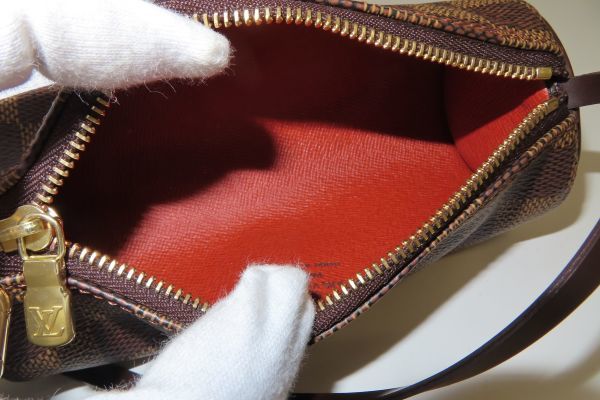 9026/mk/07.08 ◆美品◆LOUIS VUITTON ルイヴィトン パピヨン ダミエ 専用ポーチ（60090） Monogram Canvas | NM MM Goods