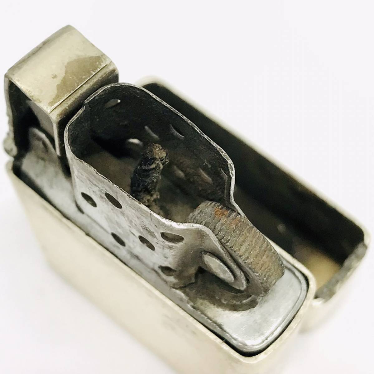 1円 Zippo/ジッポー 2009年製 STERLING SILVER スターリングシルバー 