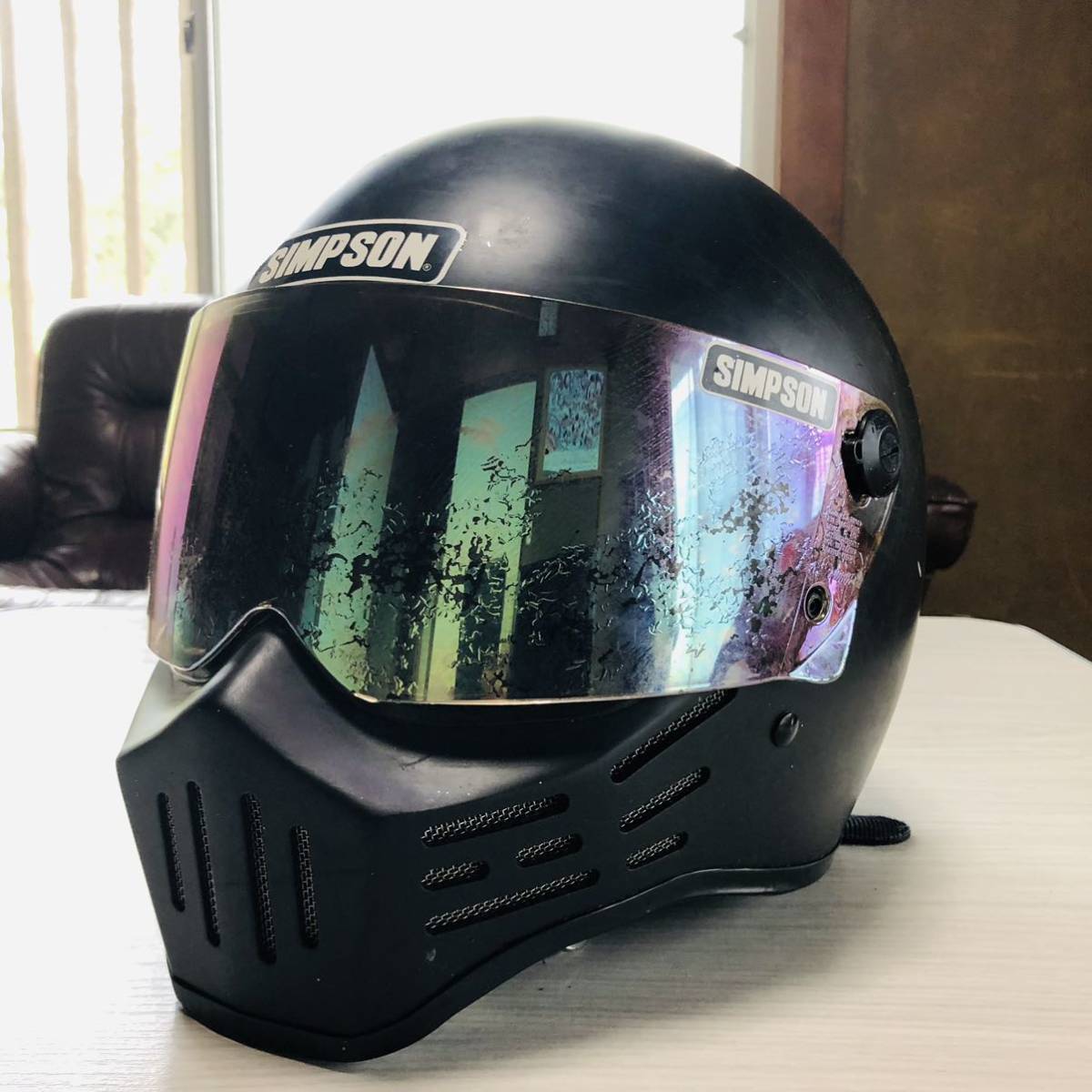 SIMPSON シンプソン M30 ブラック サイズ61cm 現状品 M30 SIMPSON