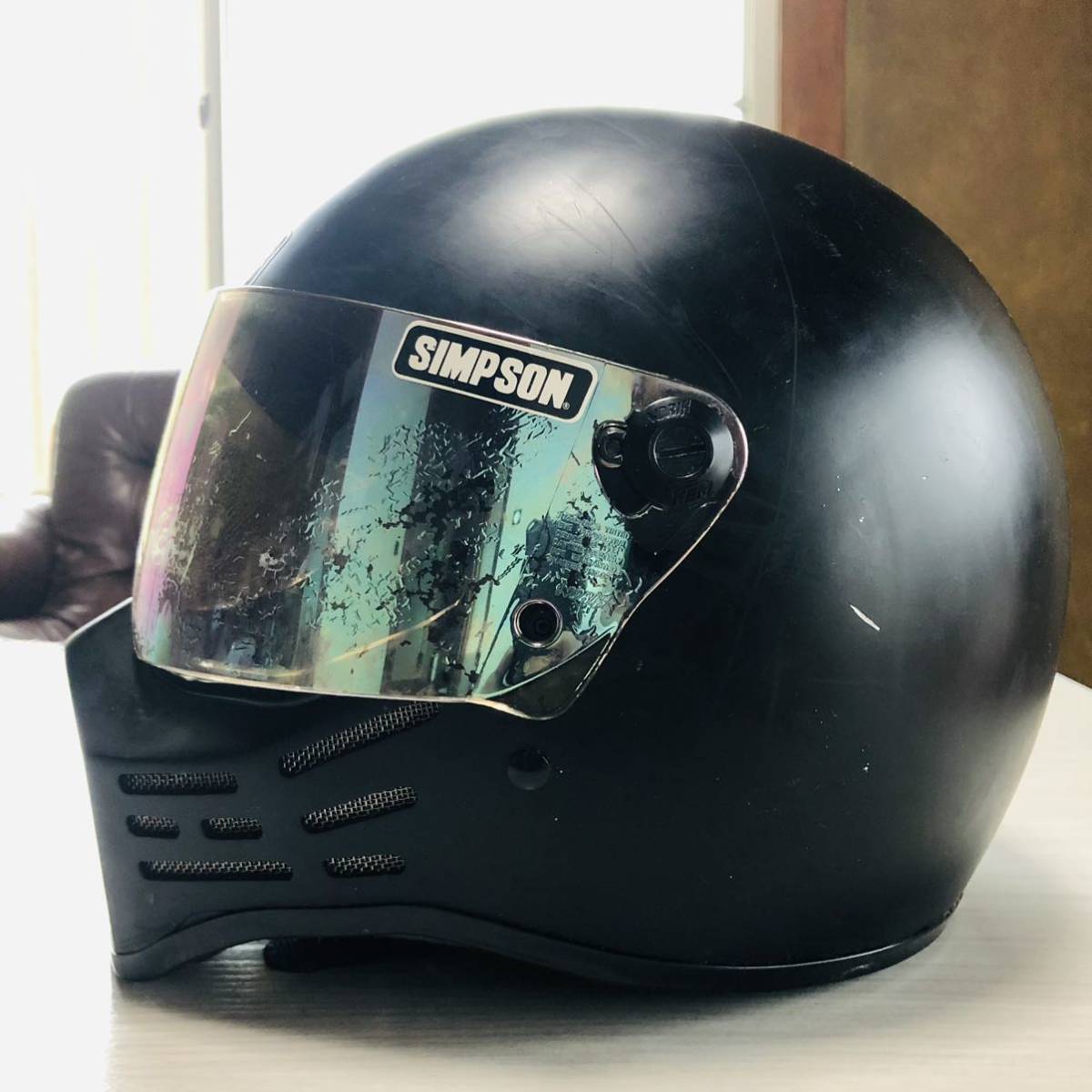 SIMPSON シンプソン M30 ブラック サイズ61cm 現状品 M30 SIMPSON