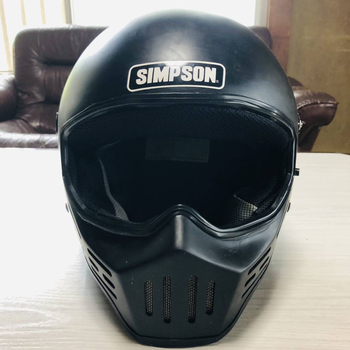 SIMPSON シンプソン M30 ブラック サイズ61cm 現状品 M30 SIMPSON