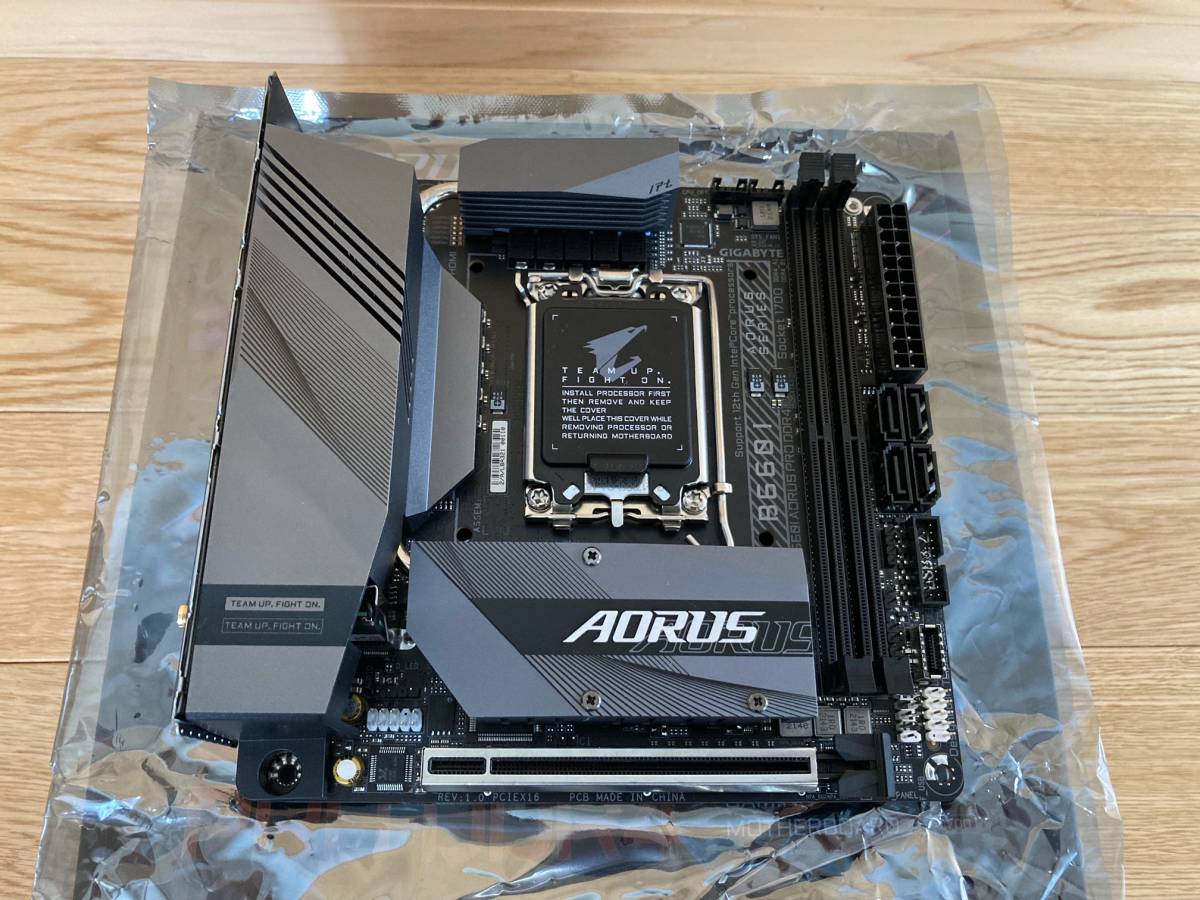 ギガバイト マザーボード GIGABYTE B660I AORUS PRO DDR4 [Rev.1.x  