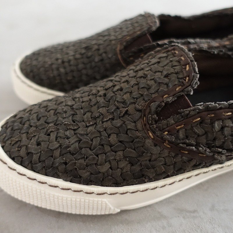 □【未使用品】アンリークイール HENRY CUIR *メッシュレザー 